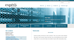 Desktop Screenshot of experisdatacenters.com