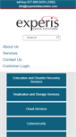 Mobile Screenshot of experisdatacenters.com